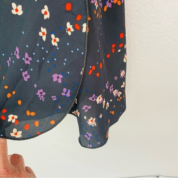 CAbi Muse Floral Flutter Sleeve Dress Size XL - Picture 7 of 11